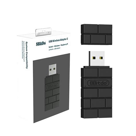 Adaptador Usb Sem Fio 8bitdo Para Controlador De Jogos Receptor Interruptor Shopee Brasil