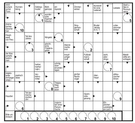 Kreuzworträtsel Kostenlose Lösungen