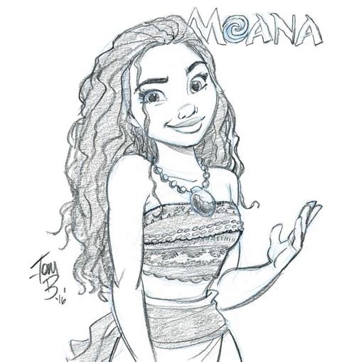 Excited About Moana Opening Next Week Had To Do My First Fanart Of