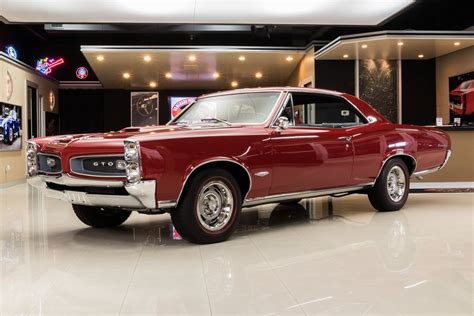 1966 Pontiac Gto Classic Cars For Sale Michigan Muscle And Old Cars Vanguard Motor Sales