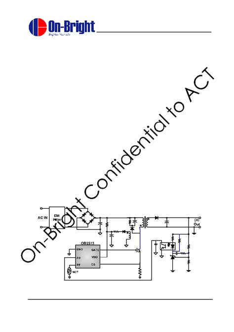 OB2273MP Datasheet 1 10 Pages ETC2 High Performance Current Mode PWM