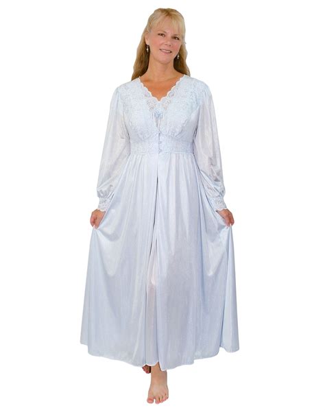 Shadowline Silhouette Cap Sleeve Nightgown Peignoir Set Shadowline