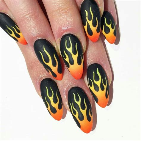 Pin by eclat on NAIL catalog | Fire nails, Nails inspiration, Nail art