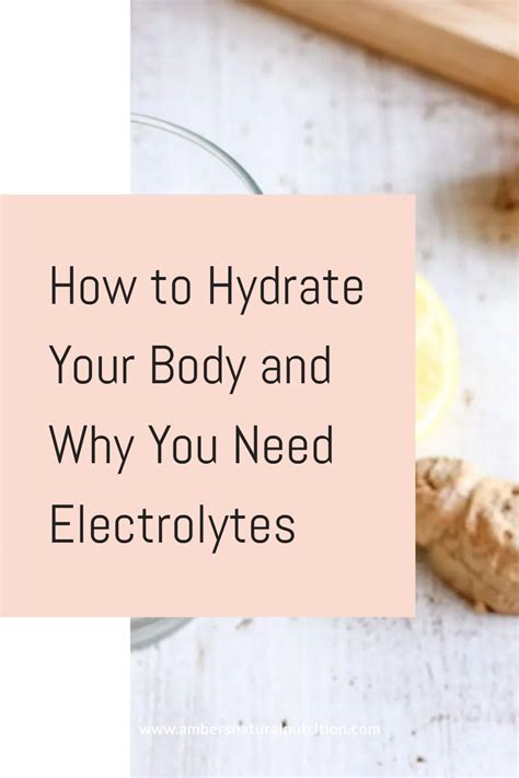 How to hydrate your body and recognize symptoms of dehydration – Artofit