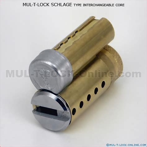 Mul T Lock Mtl600 Schlage Type Large Format Interchangeable Core Mul