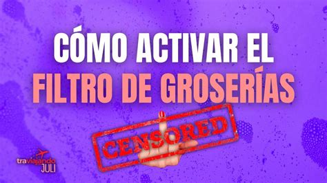 Cómo activar el Filtro de groserías en tu Fan Page de Facebook YouTube