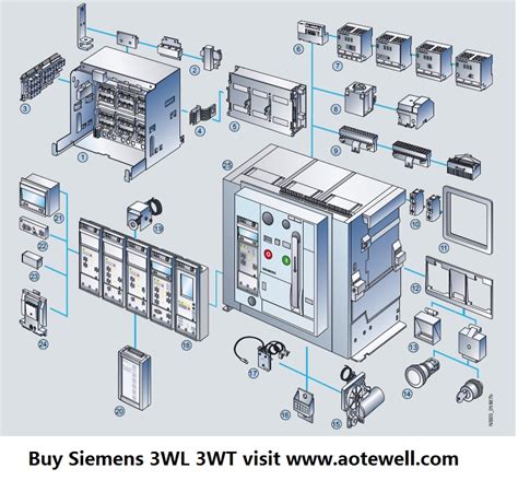 Siemens Sentron 3wl Air Circuit Breakers Aotewell Automation