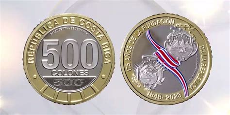 Banco Central Presenta Moneda Conmemorativa De 500 Colones Por 175