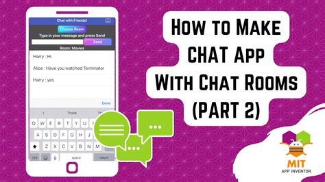 Chat App MIT App Inventor Part 2 Messenger App MIT App Inventor