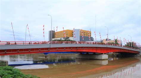 Jembatan Cisadane Tangerang Diresmikan Jokowi Bakal Jadi Ikon Baru