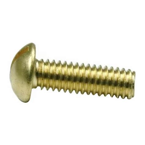 Brass Round Head Bolt At Rs 600kilogram Brass Bolts In Jamnagar Id