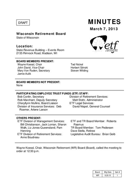 Fillable Online Etf Wi Wisconsin Deferred Compensation Plan Fax Email