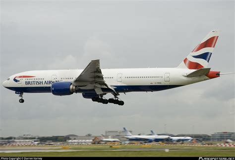 G YMMA British Airways Boeing 777 236ER Photo By Darren Varney ID