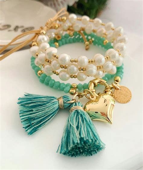 Pin De Evelyn Rabsatt En Bracelets Pulseras Bonitas Pulsera De Mano