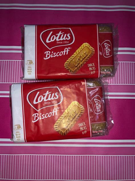 Lotus Biscoff 124 Gram Isi 16 Keping Makanan Minuman Snek Di