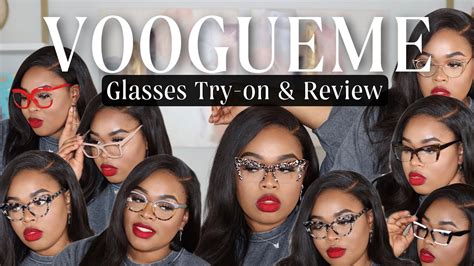 Vooglam Glasses Try On Haul And Review Affordable Stylish Eyewear 2022 Ambersharniece Youtube