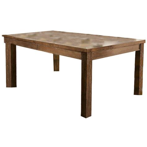 Benjara In Brown Wood Legs Dining Table Seat Of Bm