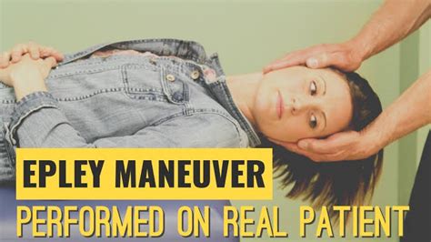 Epley Maneuver Vertigo Exercises