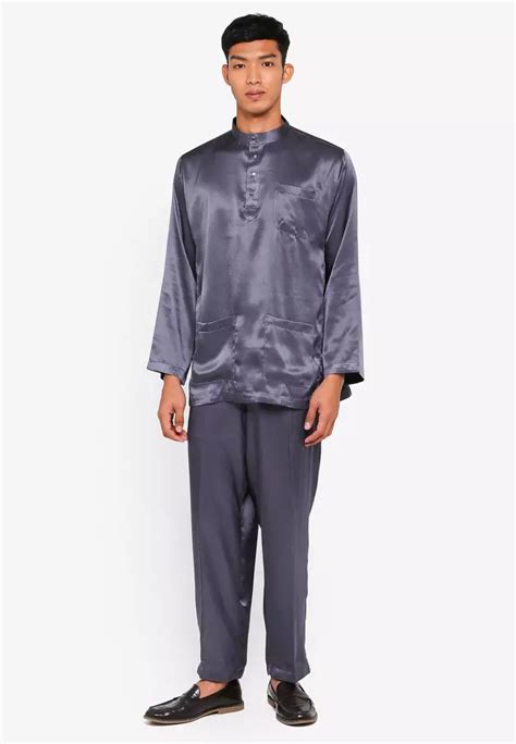 Buy Gene Martino Traditional Baju Melayu Online Zalora Philippines