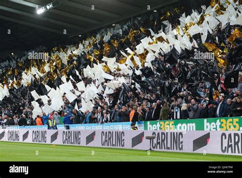 Wor Flags Display In Stadium Before Kick Off Newcastle United V