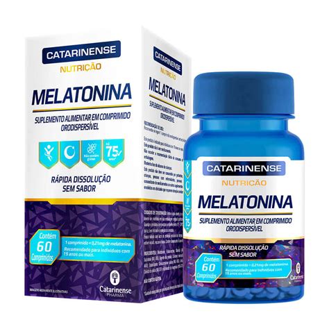 Melatonina 60 Comprimidos Catarinense Pharma