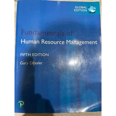 Fundamentals Of Human Resource Management 15版 蝦皮購物