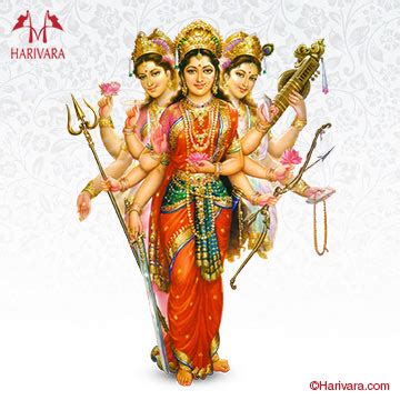 Durga Lakshmi Saraswati Homam - Harivara.com