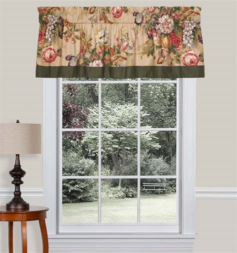 Queensland Autumn Lined Tailored Valance 72x16