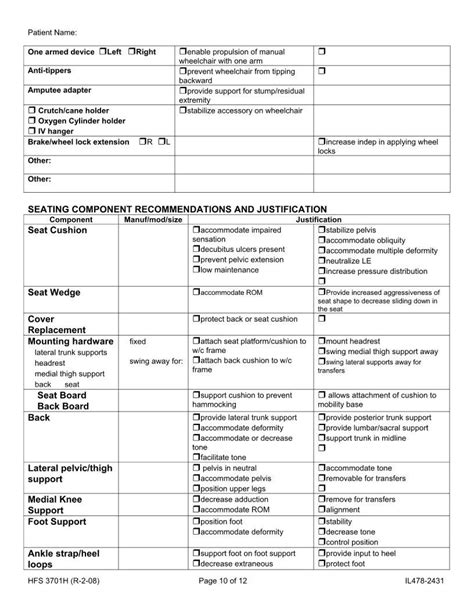 Hfs 3701H Form Fill Out Printable PDF Forms Online