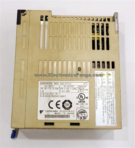 YASKAWA 100w 0 1kw SGDS 01F12A AC Servo Driver SD115 Star International