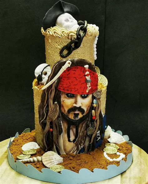 Pirates Of The Caribbean Cake