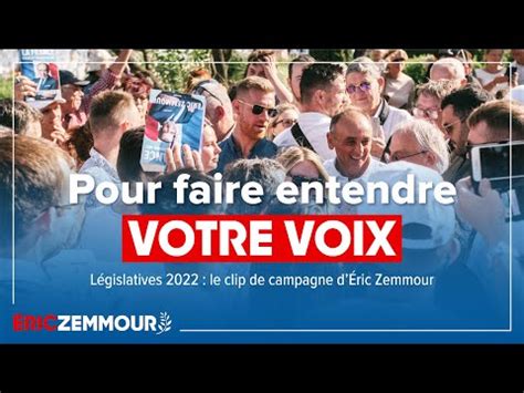 Eric Zemmour Dimanche Votez Reconqu Te Youtube