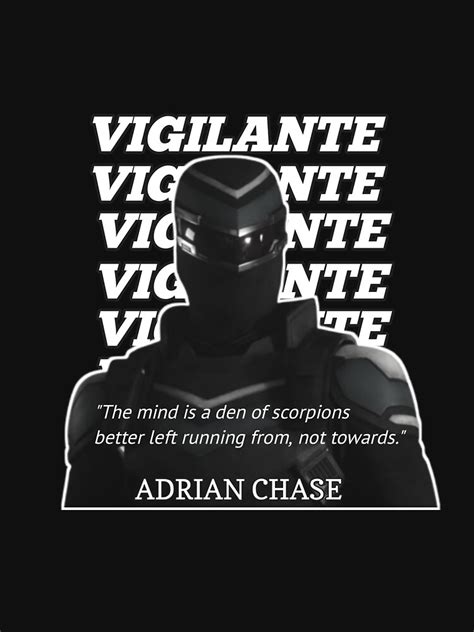 Vigilante Peacemaker Quotes Adrian Chase T Shirt For Sale By