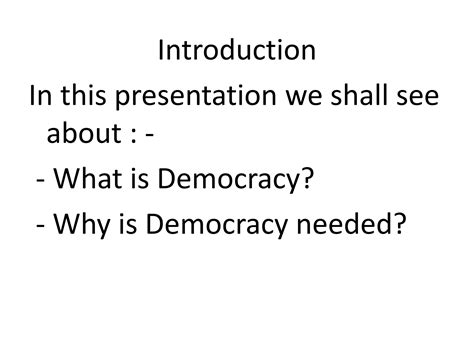 Democracy Class 9 Cbse Ppt