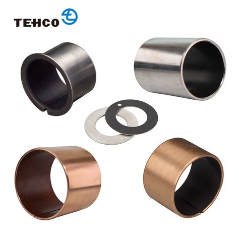 Cold Extrusion Wrapped Stainless Steel Bearing Sleeve PTFE DU Bushing