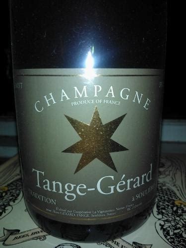 Tange Gerard Tradition Brut Champagne Vivino Brasil