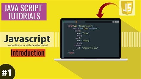 Javascript Tutorial For Beginners Introduction Learn Javascript