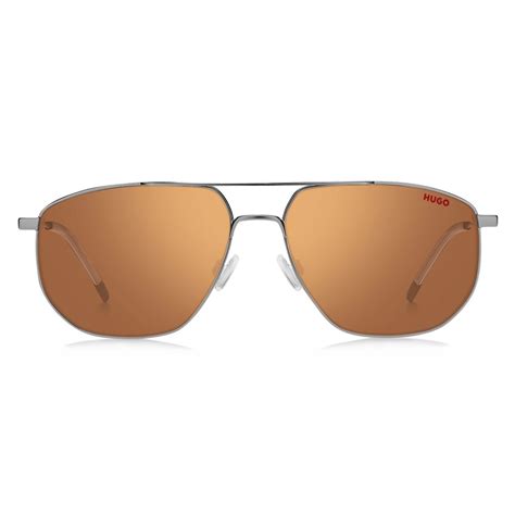 Hugo Boss Hg S R Jw Matte Ruthenium Sunglasses Man