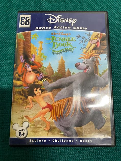 Disney The Jungle Book Groove Party Game Hra Pc Cd Rom Retro 2000 Aukro