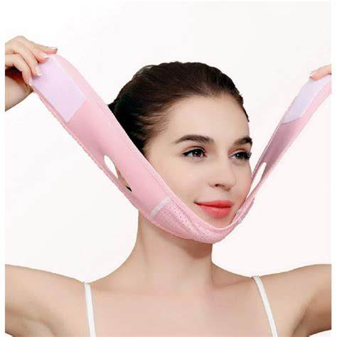 Reusable V Line Mask Facial Slimming Strap Double Chin Reducer Chin Up Mask Face Lifting Belt