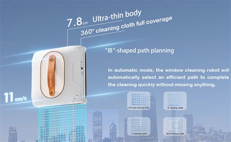 Window Cleaner Robot, Window Cleaning Robot with Dual Water Spray ...