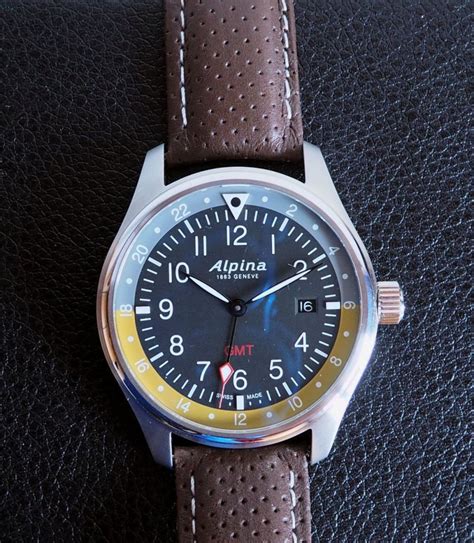 Erledigt Alpina Startimer Pilot Quarz Gmt