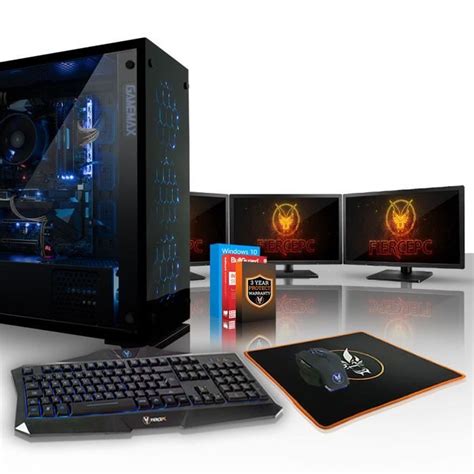 Fierce CYPHER PC Gamer De Bureau Intel Core I7 8700K 6x4 5GHz CPU