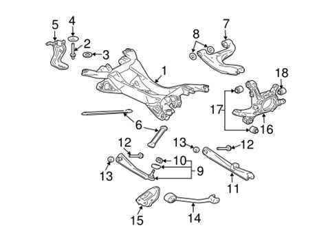 Rear Suspension For 2004 Mitsubishi Endeavor Capital City Mitsubishi