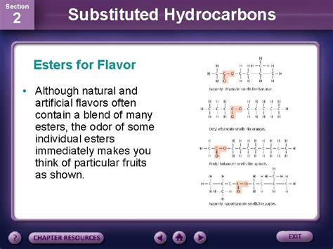 Section 2 Substituted Hydrocarbons A Substituted Hydrocarbon Has