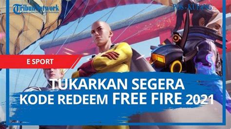 Terbaru Kode Redeem FF 4 April 2021 Tukarkan 12 Karakter Kode Redeem