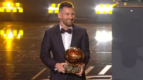 Lionel Messi Wins The Ballon Dor 2023