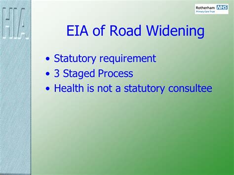 Integrated Hiaeia Of The M1 Widening Scheme In South Yorkshire Natalie