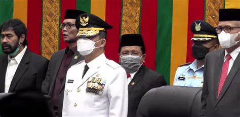 Foto Pelantikan Pj Gubernur Aceh Mayjen Tni Purn Achmad Marzuki