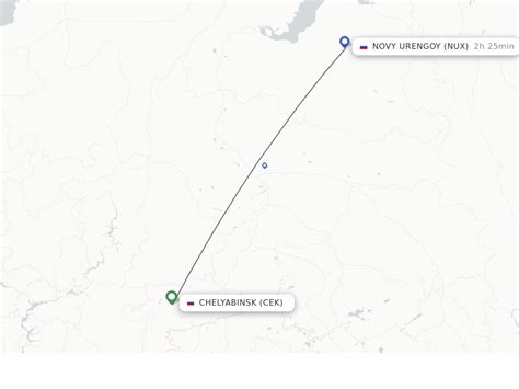 Direct Non Stop Flights From Chelyabinsk To Novyj Urengoj Schedules